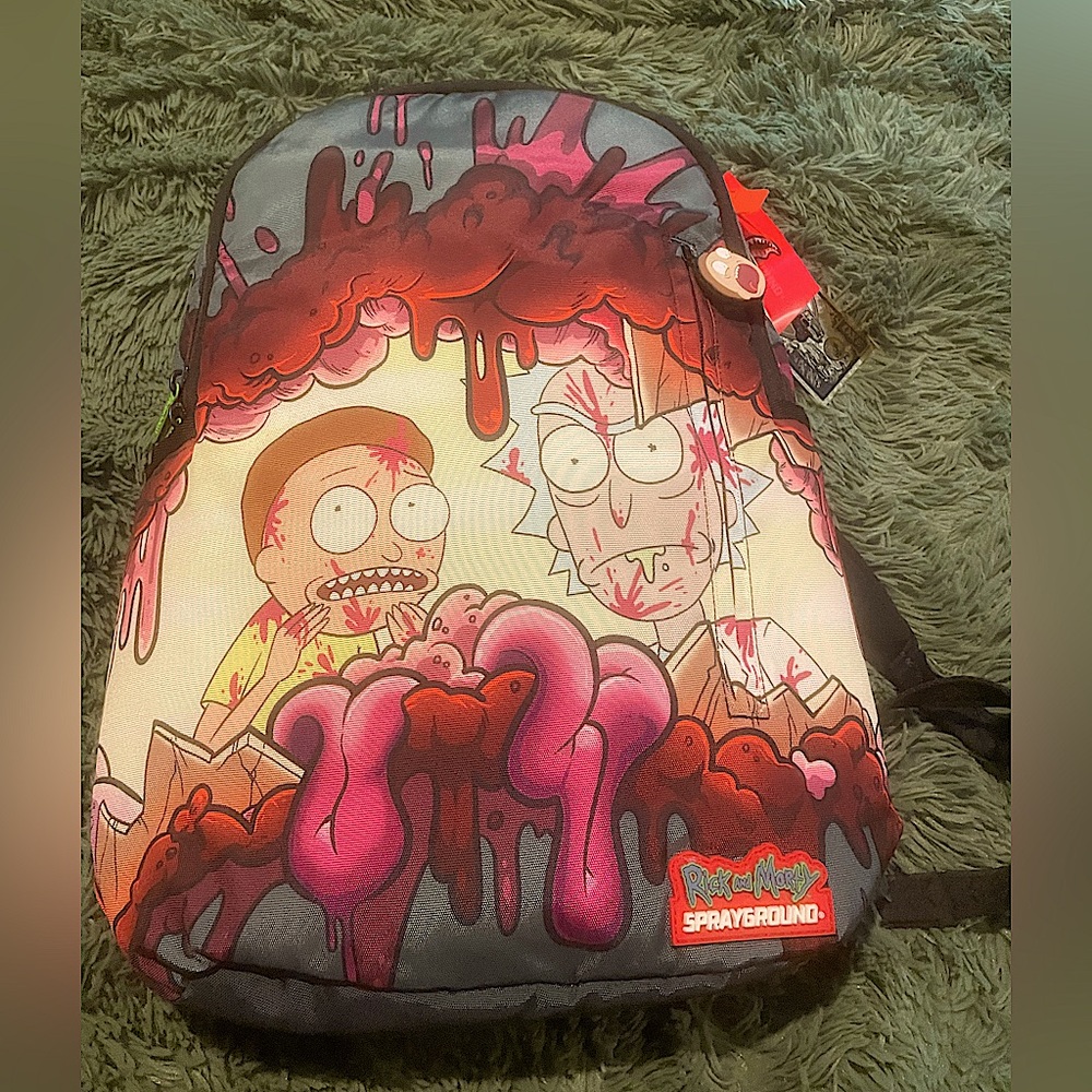 Sprayground Rick and Morty backpack, limited edition